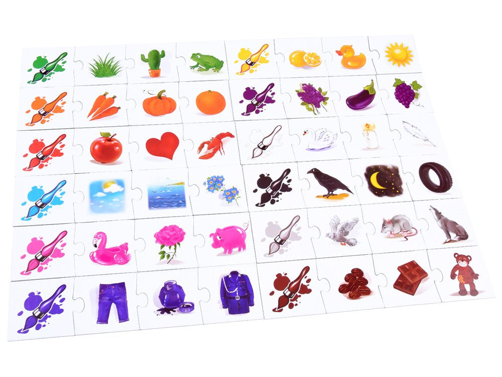 Mokymasis stalo žaidimas „Pažink spalvas“