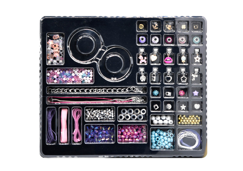 Karoliukų rinkinys apyrankėms kurti