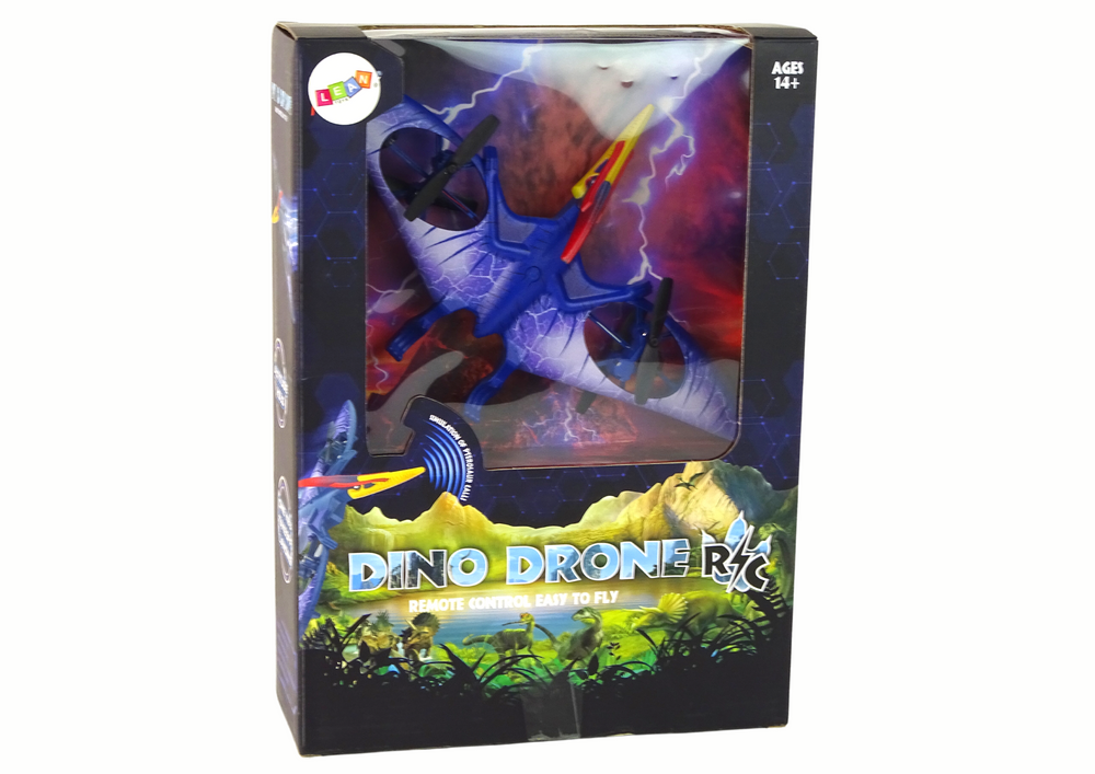 Nuotoliniu būdu valdomas dinozauras su šviesos ir garso efektais, pterozauras