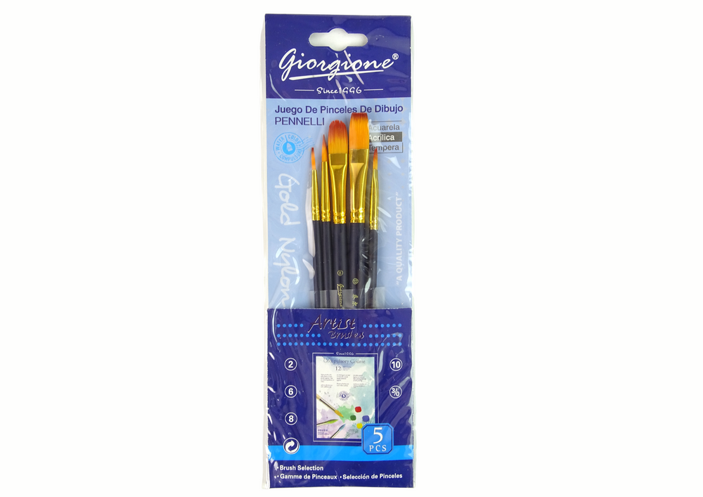 Teptukų rinkinys 5 vnt.