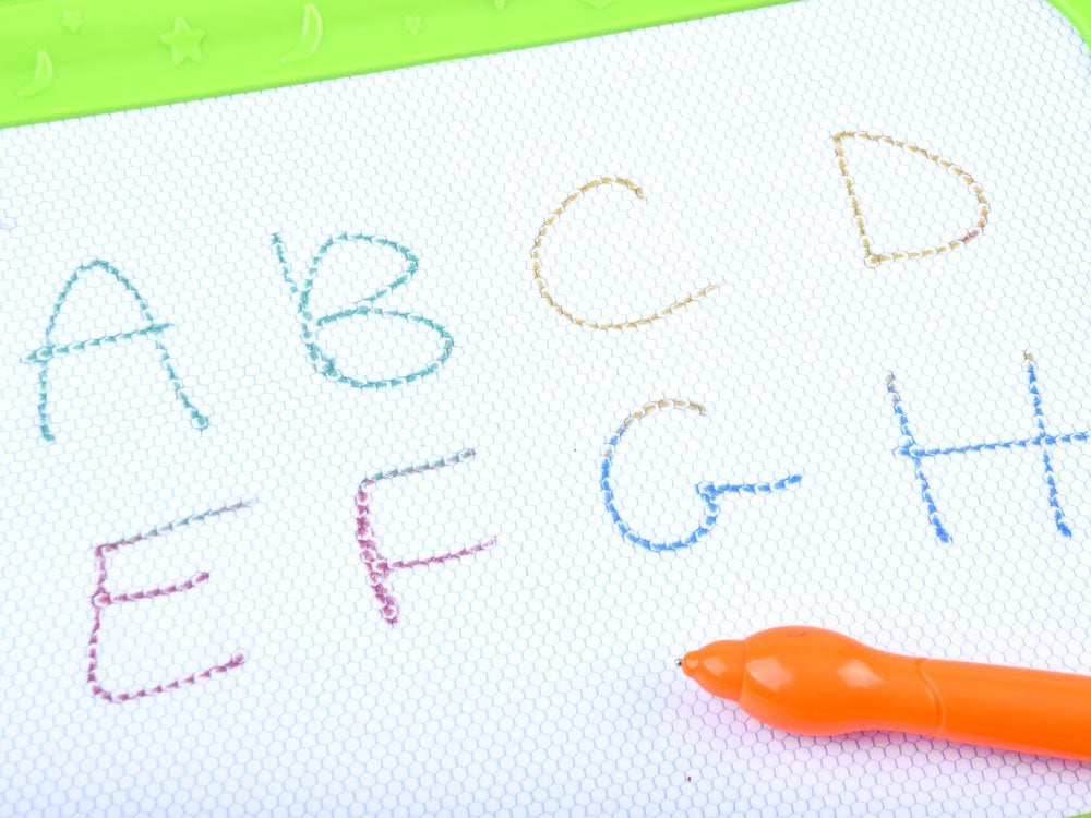 Piešimo lenta su antspaudais, žalia