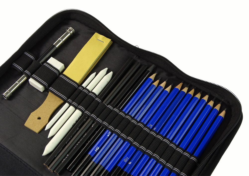 Kūrybinis pieštukų rinkinys pieštukinėje 95 vnt.