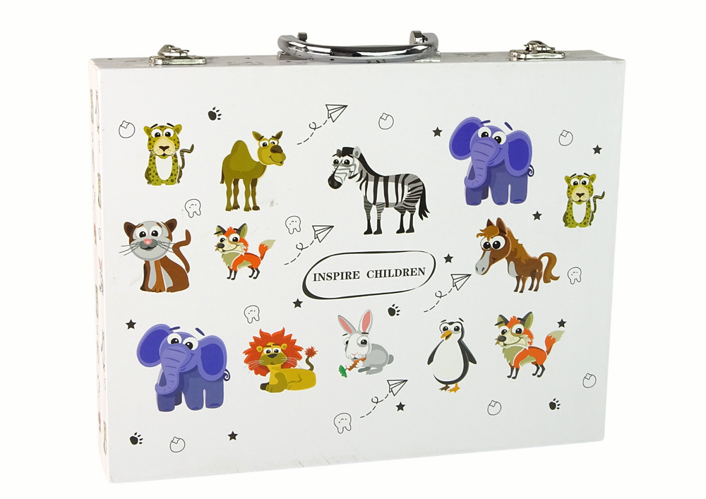 Mažojo menininko rinkinys lagamine 68 elementai