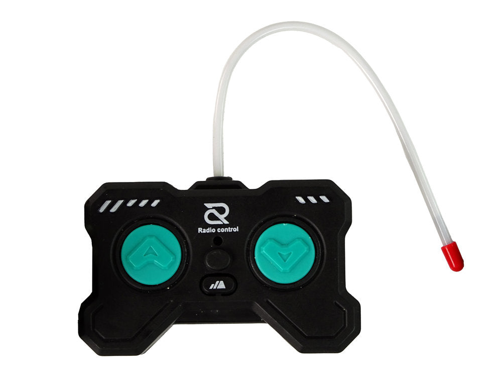 Nuotoliniu būdu valdomas naikintuvas, pilkas