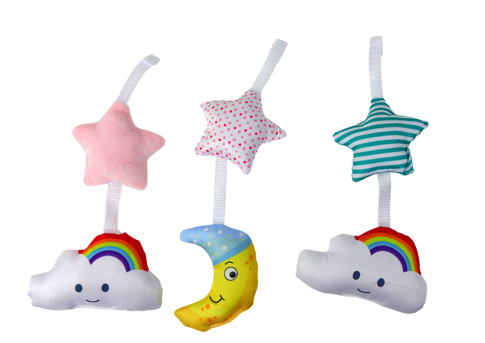 Kūdikių lovytės karuselė, rožinė