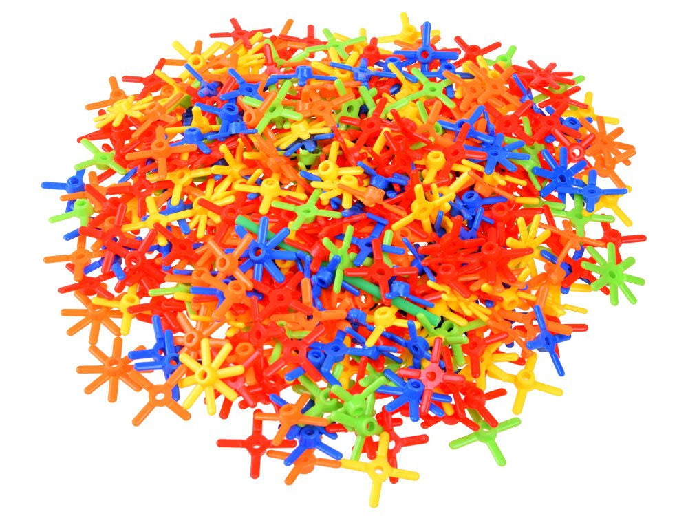 3D kūrybinis šiaudelių konstruktorius  1000 el.