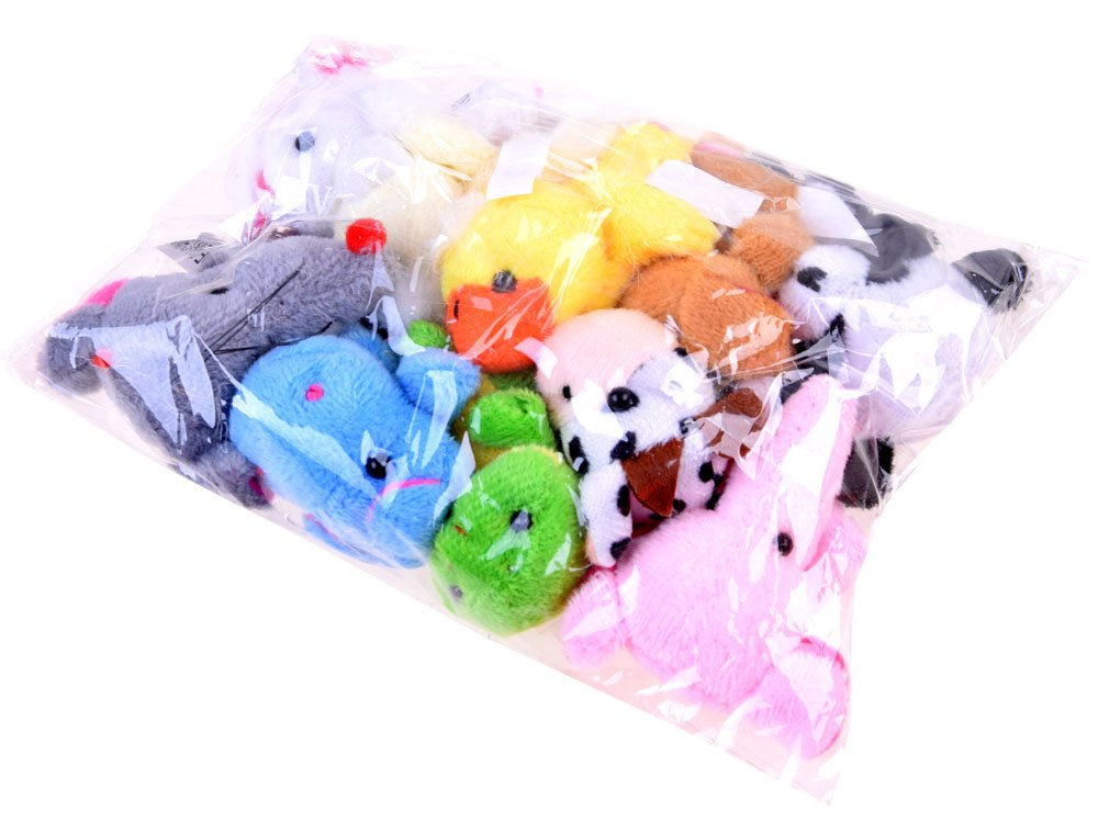 Gyvūnų formos antpirščių rinkinys 10vnt