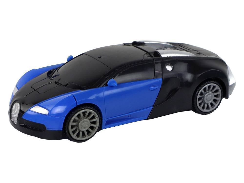 Automobilis transformeris 2in1 „Bugatti“, mėlynas