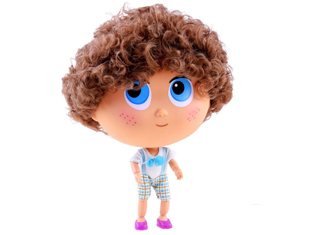 Lėlė Tymek su mokyklos priedais