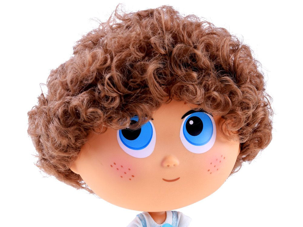 Lėlė Tymek su mokyklos priedais