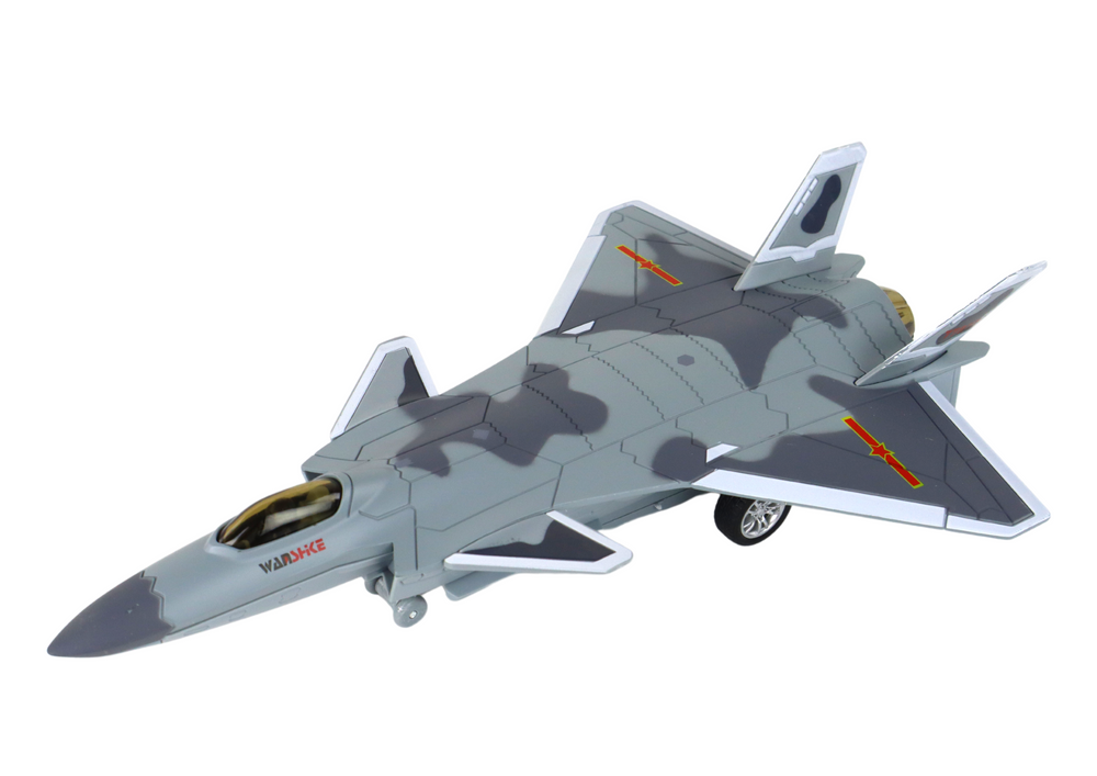 Žaislinių naikintuvų rinkinys su šviesos ir garso efektais