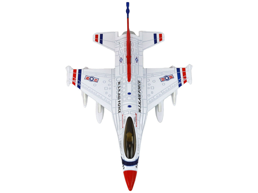 Karinis lėktuvas su garso ir šviesos efektais