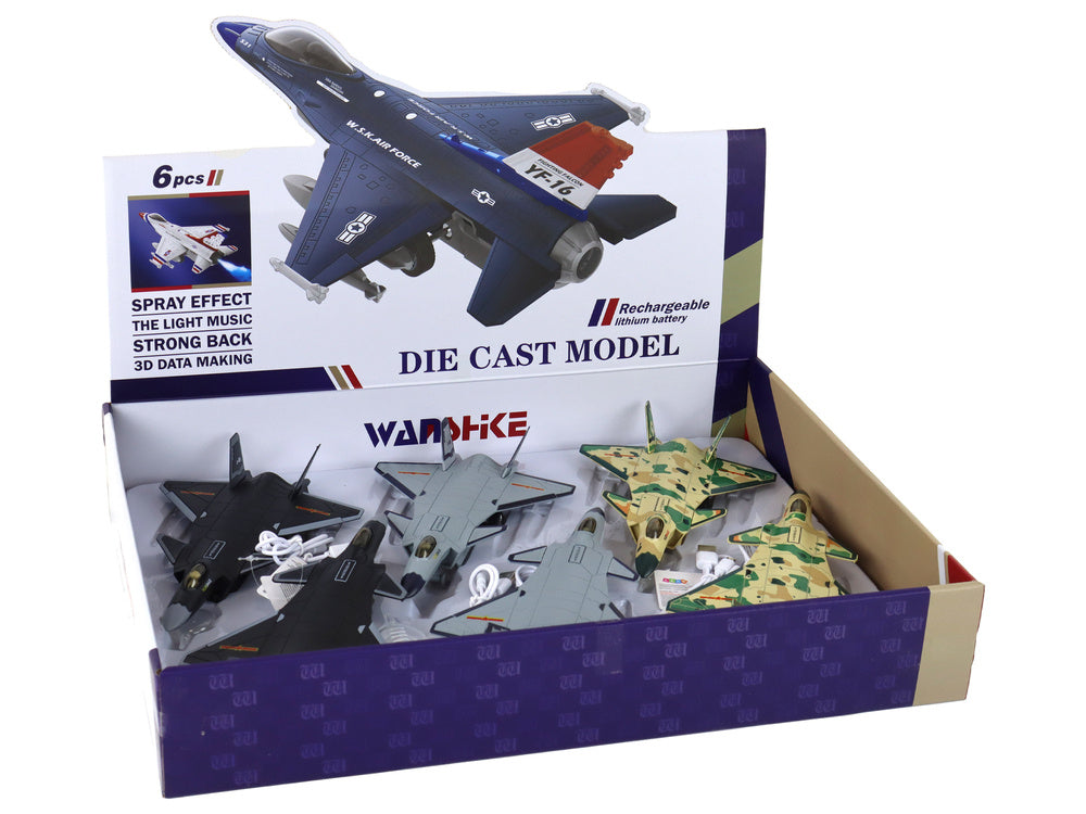 Lėktuvų modelių rinkinys su garso efektais