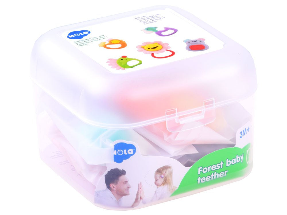 Barškučių ir kramtukų rinkinys, Hola