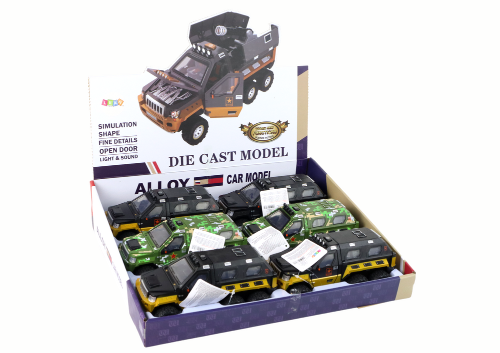 Visureigis su šviesos ir garso efektais, 3 spalvos