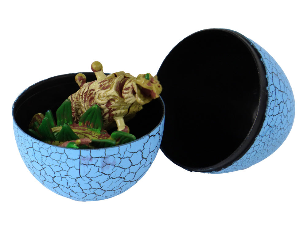 Kiaušinis su dinozauro figūrėle 3 spalvų, 9cm