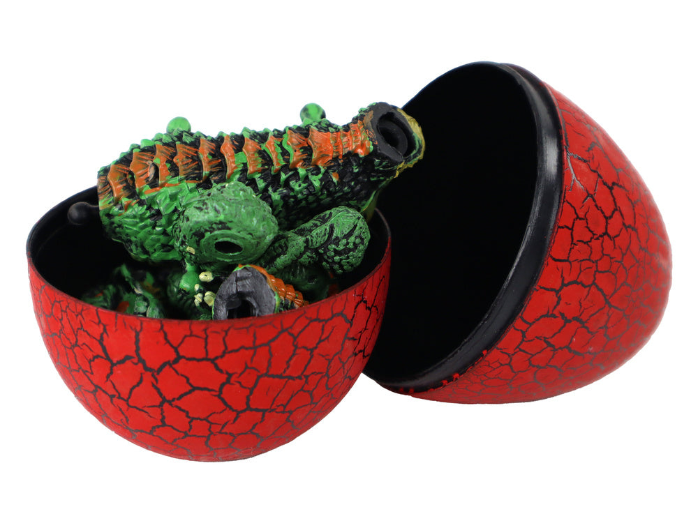 Kiaušinis su dinozauro figūrėle 3 spalvų, 9cm