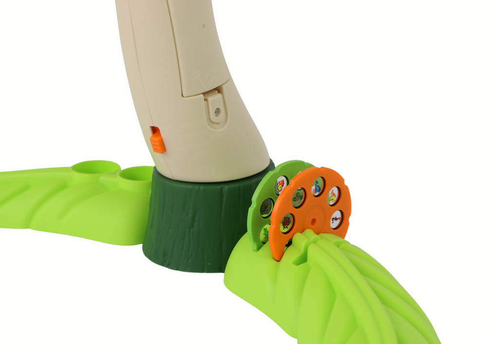 Piešimo projektorius dinozauras su garsais