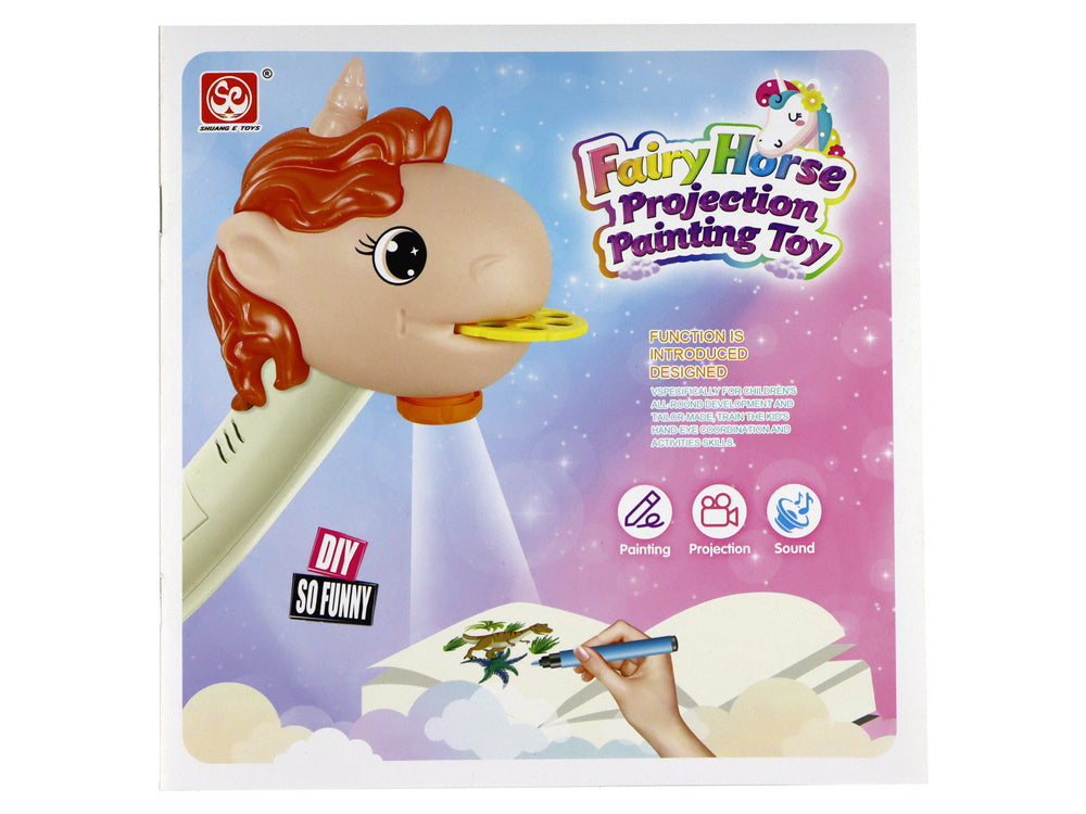 Piešimo projektorius dinozauras su garsais