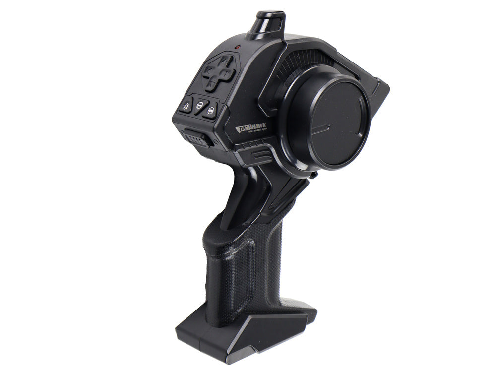 Nuotoliniu būdu valdoma motorinė valtis su žibintais, 30 km/h, mėlyna