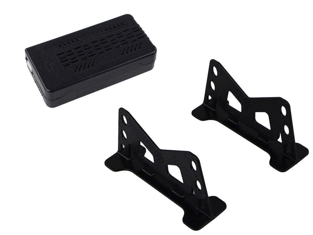 Nuotoliniu būdu valdoma motorinė valtis su žibintais, 30 km/h, mėlyna