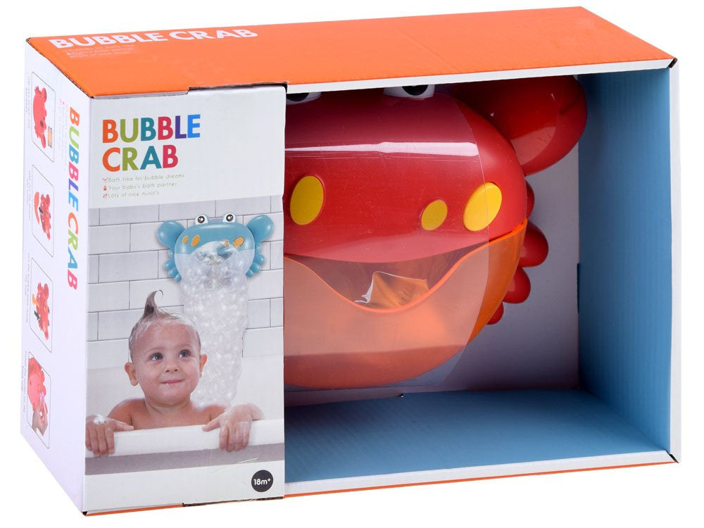 Burbulų gaminimo krabas, raudonas