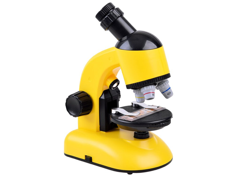 Vaikiškas mikroskopas jaunajam mokslininkui, geltonas