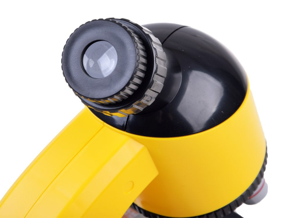 Vaikiškas mikroskopas jaunajam mokslininkui, geltonas