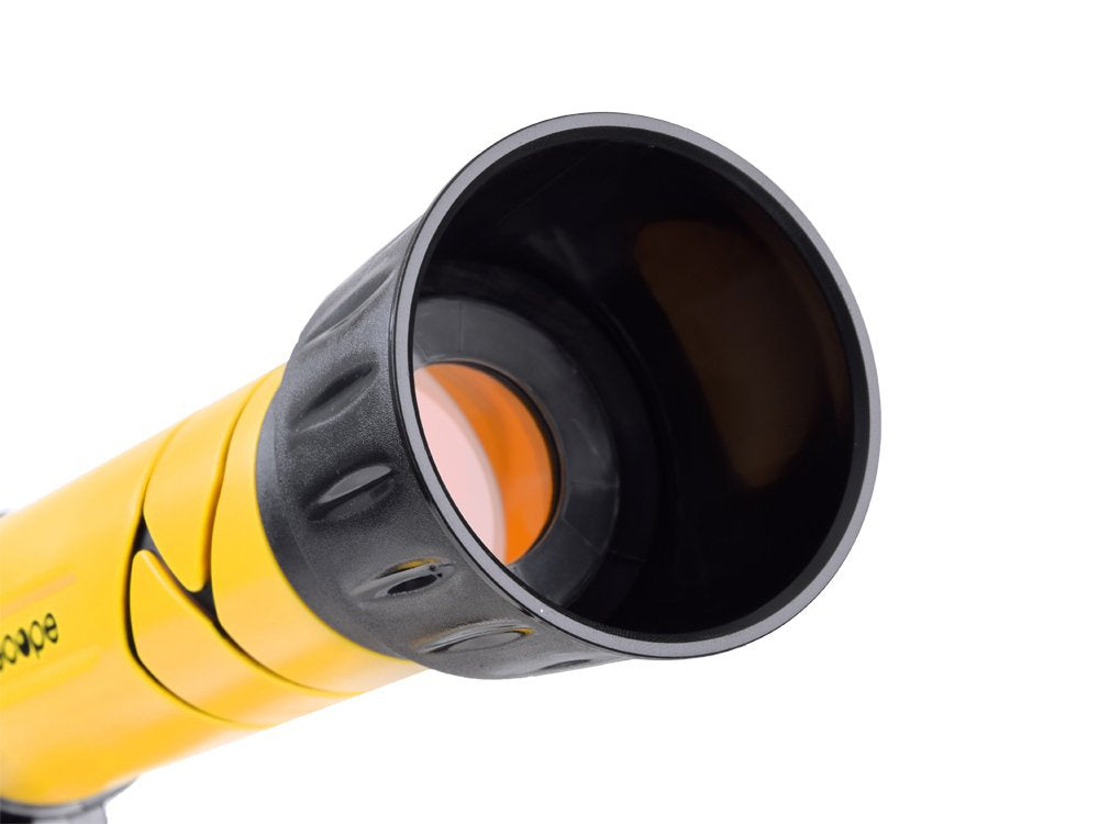 Teleskopas vaikams ant trikojo ir okuliarais 20x30x40x