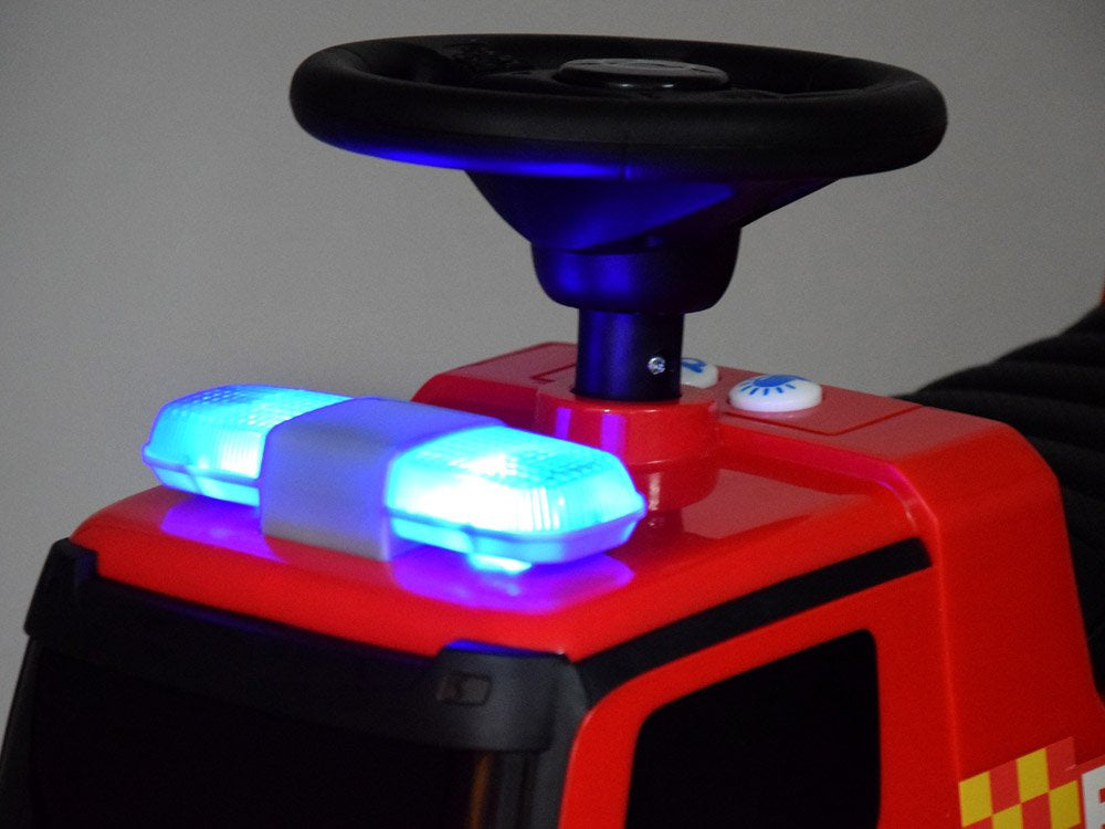 Paspiriamas ugniagesių  automobilis