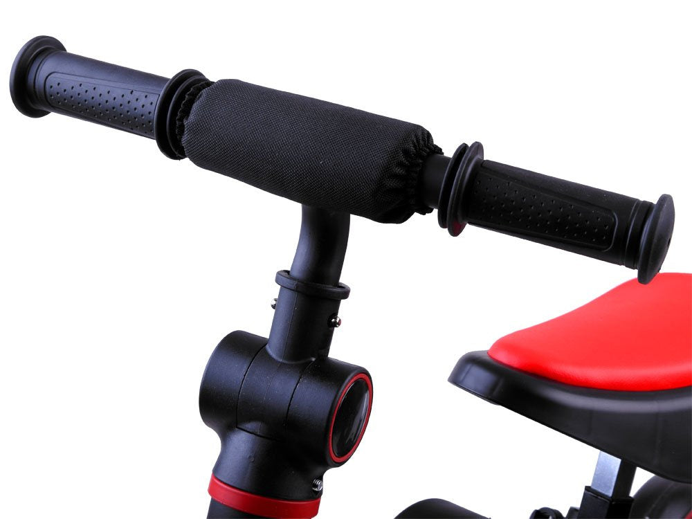 Triratis dviratis 3in1, raudonas