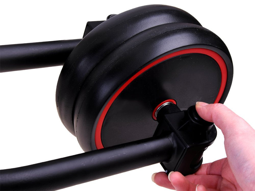 Triratis dviratis 3in1, raudonas