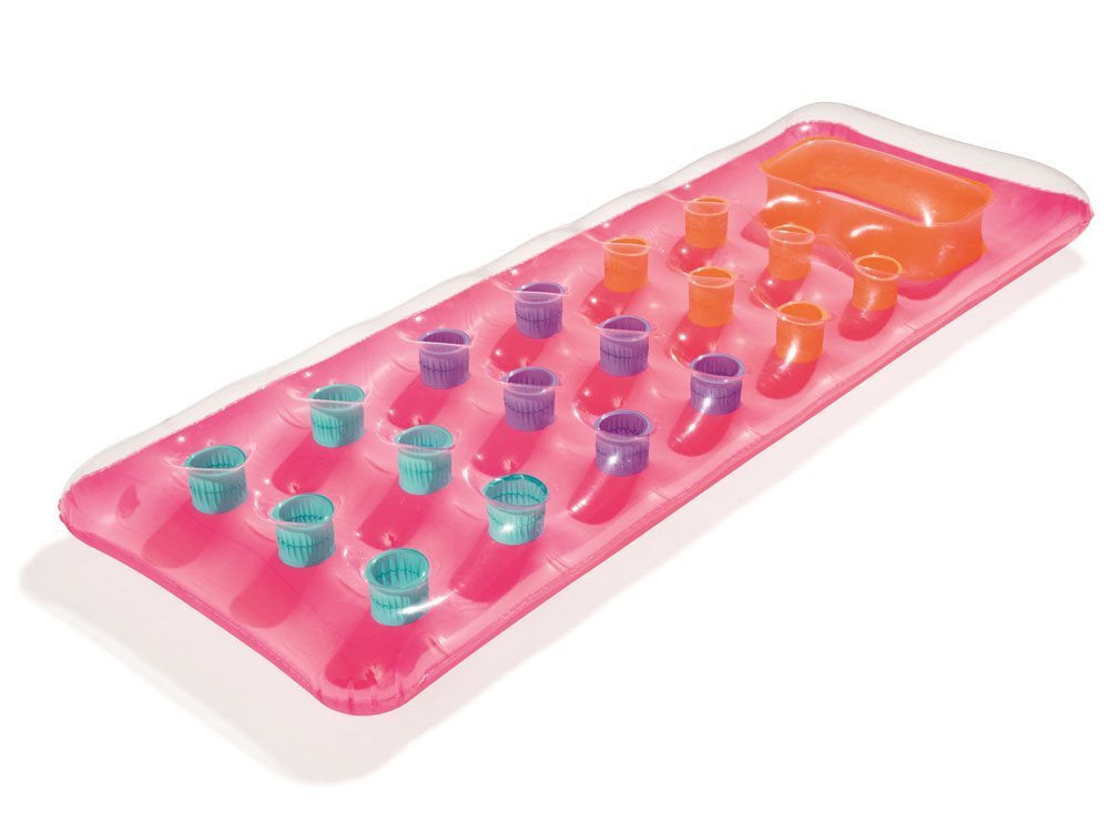 Pripučiamas paplūdimio čiužinys su langu 188 cm x 71 cm Bestway, mėlynas