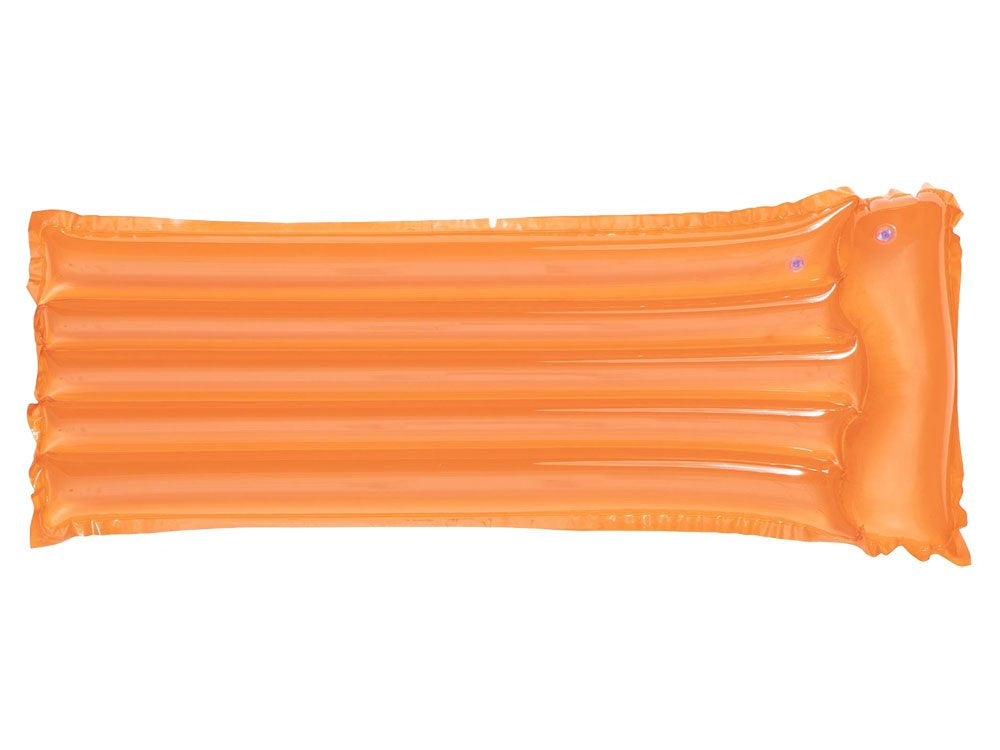 Pripučiamas plaukimo čiužinys 183 cm x 76 cm, Bestway Beach Deluxe, oranžinis