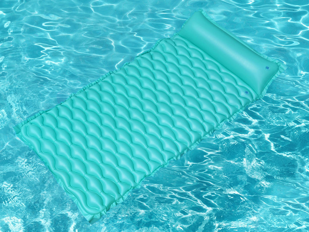 Pripučiamas susukamas čiužinys 213 cm Bestway, žalias