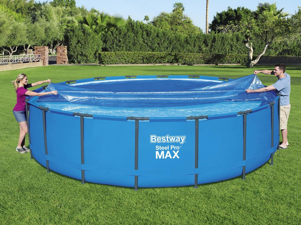 Saulės dangtis baseinui 527,549cm, Bestway
