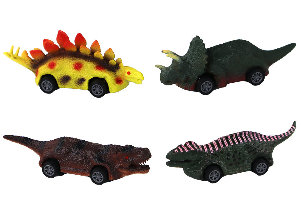 Dinozaurų automobilių rinkinys 8 vnt
