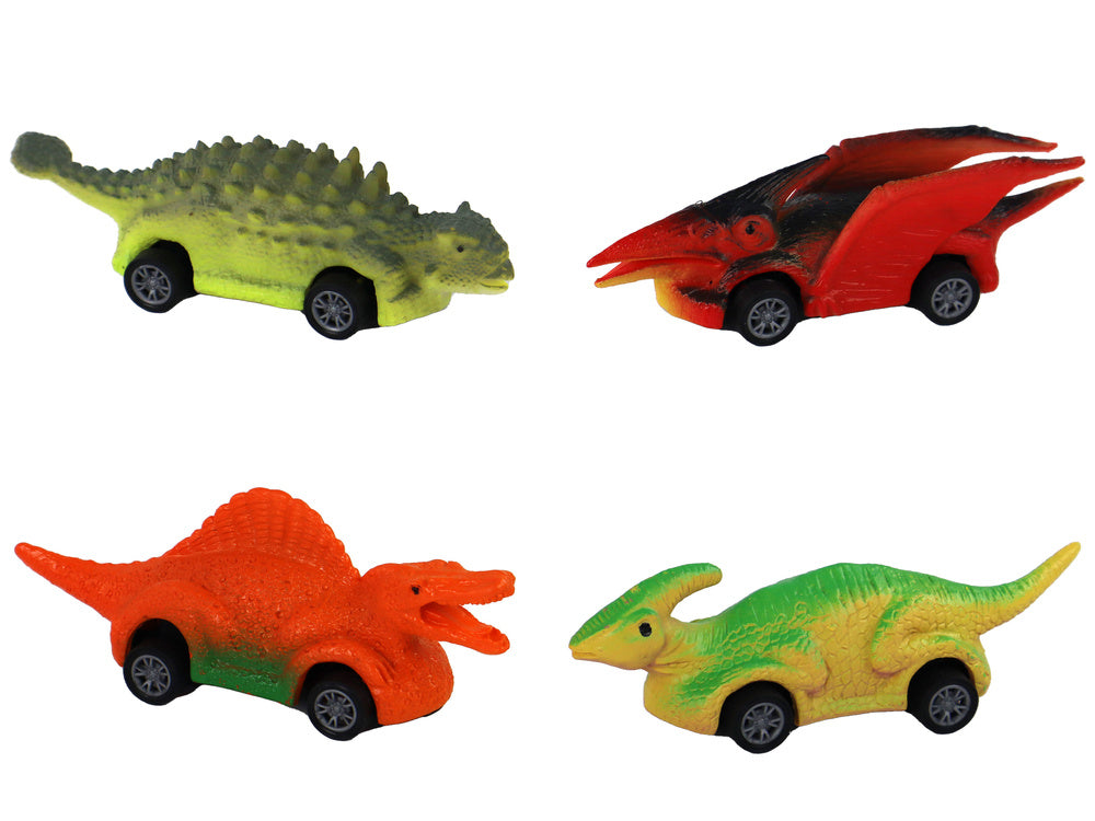 Dinozaurų automobilių rinkinys 8 vnt