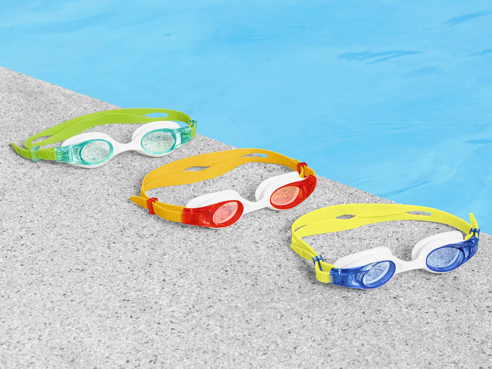 Vaikiški plaukimo akiniai Bestway Accelera, raudona