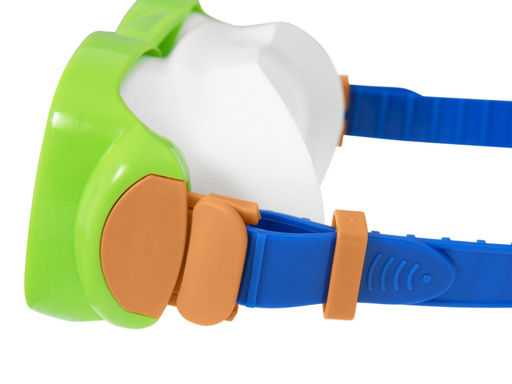 Plaukimo ir nardymo kaukė „AQUANAUT“ vaikams, žalia, Bestway