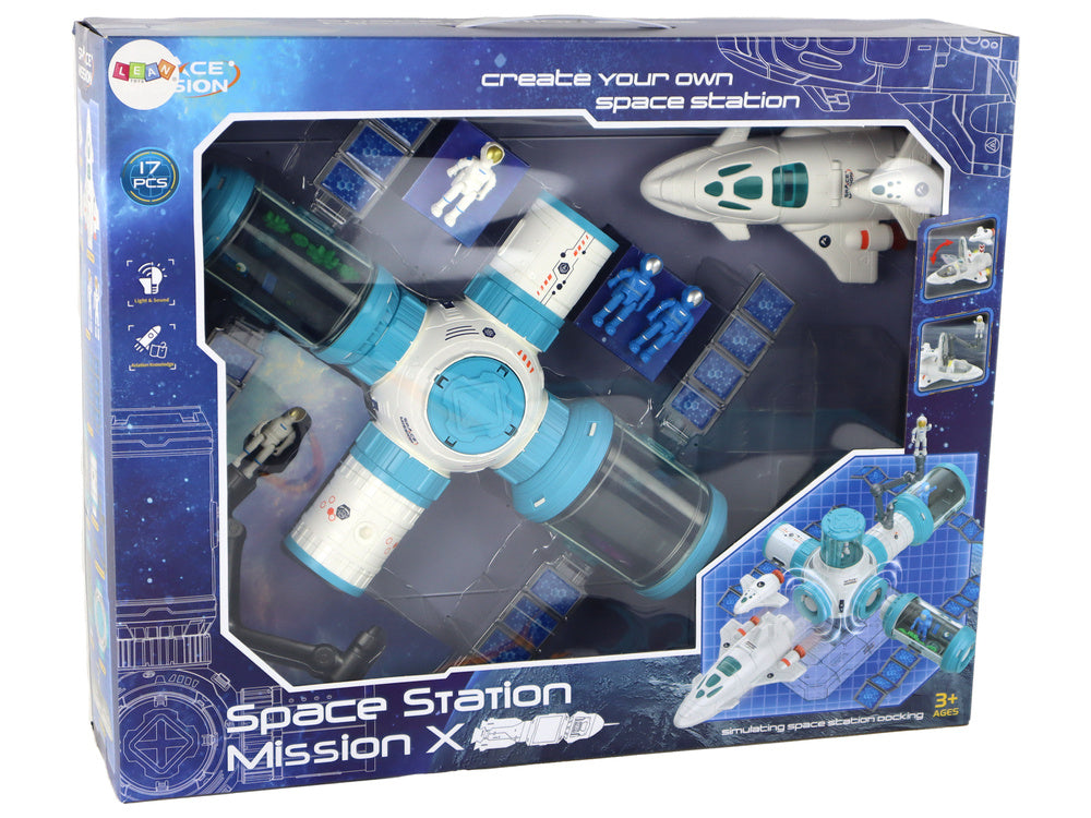 Kosminės bazės rinkinys vaikams 17 el.