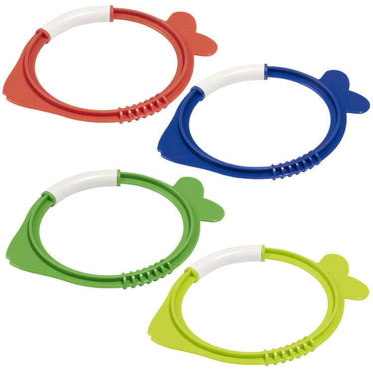 Spalvotų žuvų nardymo rinkinys 4 vnt. Bestway