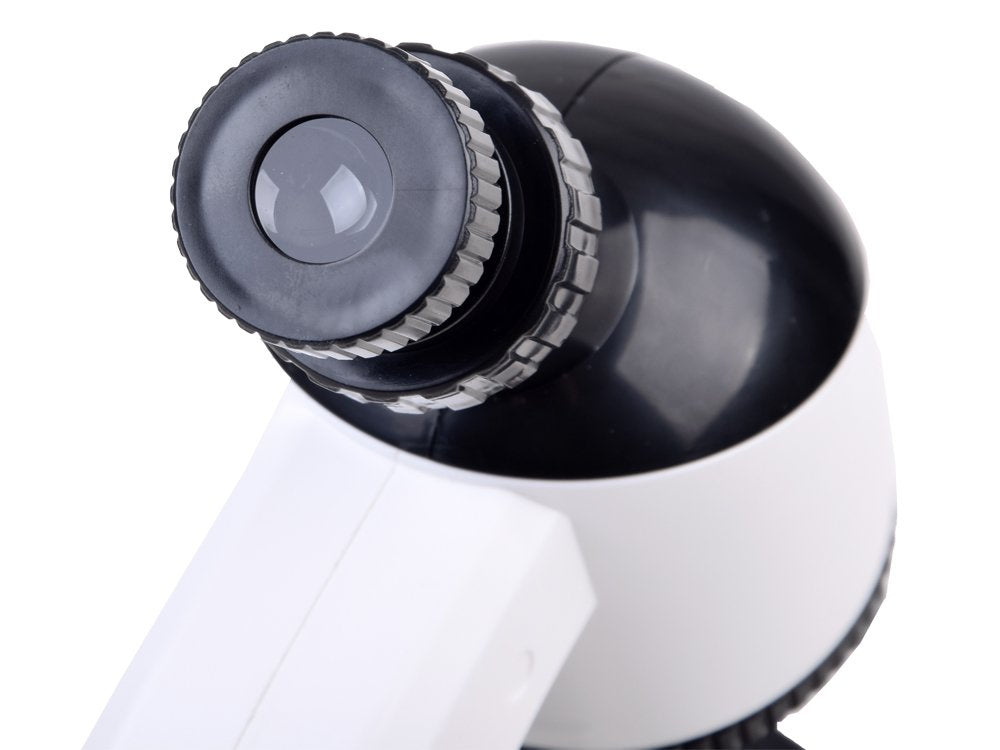 Vaikiškas mikroskopas jaunajam mokslininkui, baltas