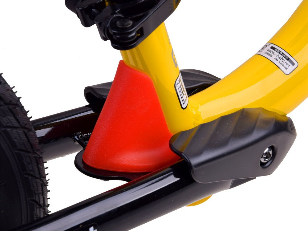 Balansinis dviratukas RoyalBaby Knight 12, geltonas