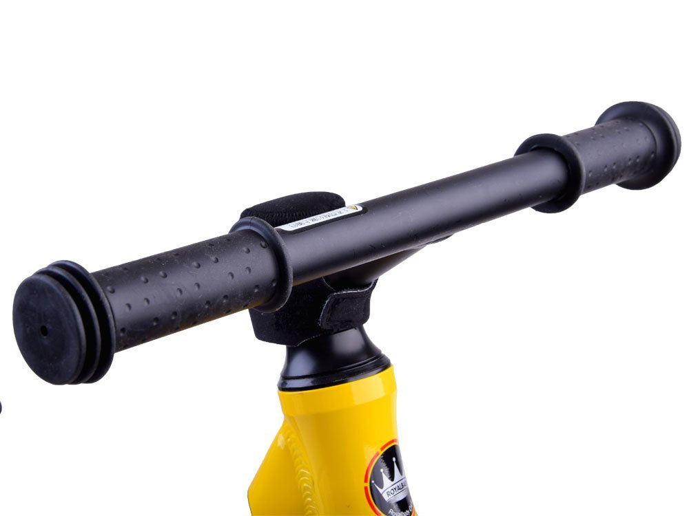 Balansinis dviratukas RoyalBaby Knight 12, geltonas