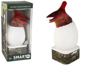 Kiaušinio formos LED lempa su Pterozauru, raudona