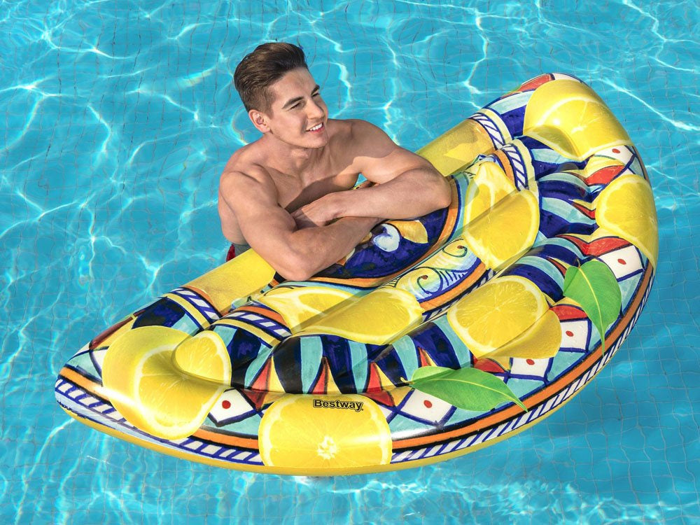 Pripučiamas plaukimo čiužinys Sicilija 171x 89cm, Bestway