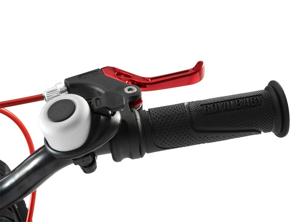 Vaikiškas dviratis su stūmimo rankena “Royal Baby 14 "Space Shuttle”, juodas