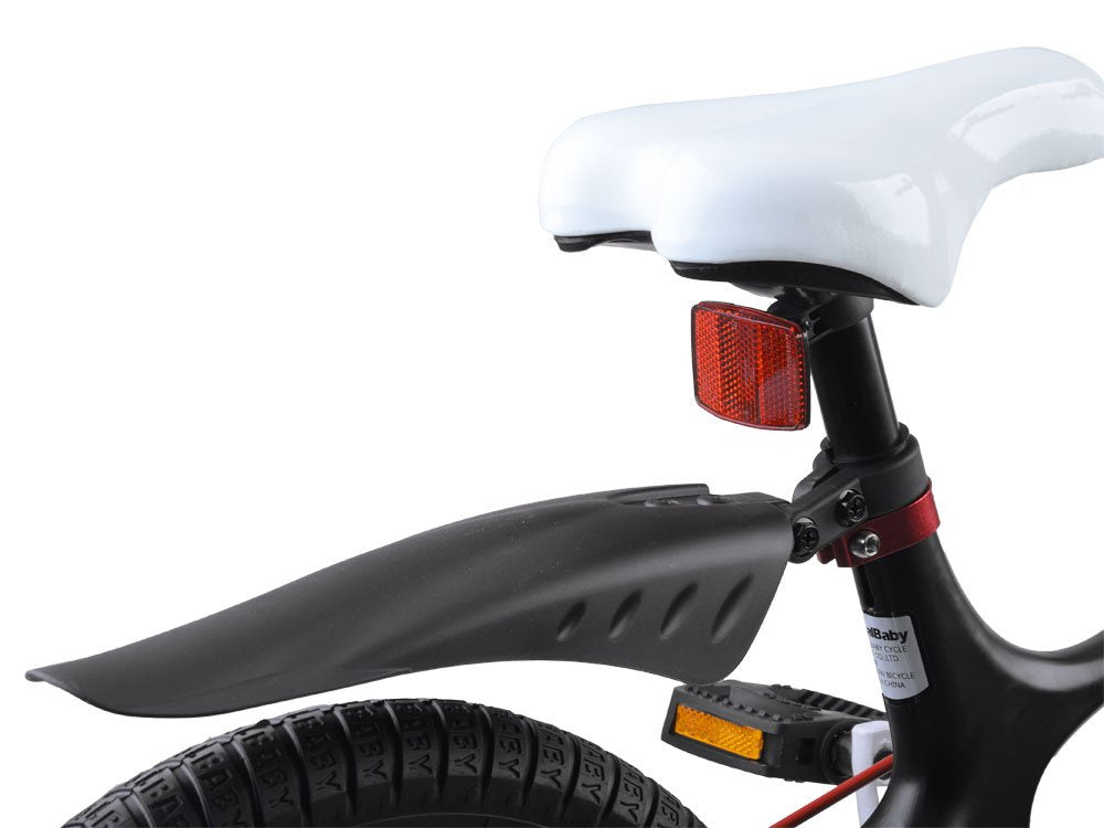 Vaikiškas dviratis su stūmimo rankena “Royal Baby 14 "Space Shuttle”, juodas