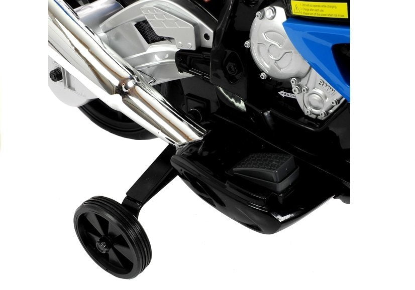 Vaikiškas elektrinis BMW S1000RR motociklas, mėlynas